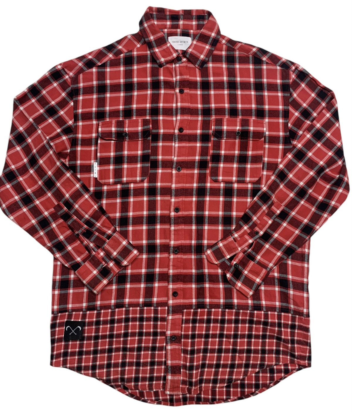 Designer Saint morta flannel shirt Size US M / EU 48-50 / 2 - 5 Thumbnail