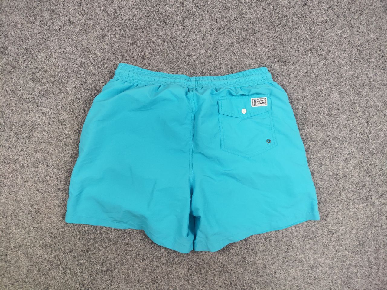 Polo Ralph Lauren Vintage 90's Polo Ralph Lauren Nylon Blue Logo Casual Shorts Size US 36 / EU 52 - 7 Thumbnail
