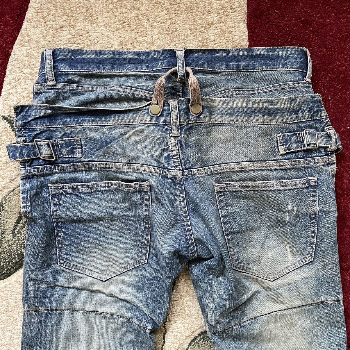 Japanese Brand × PPFM × Vintage PPFM DOUBLE WAIST RARE JEANS Size US 34 / EU 50 - 4 Thumbnail
