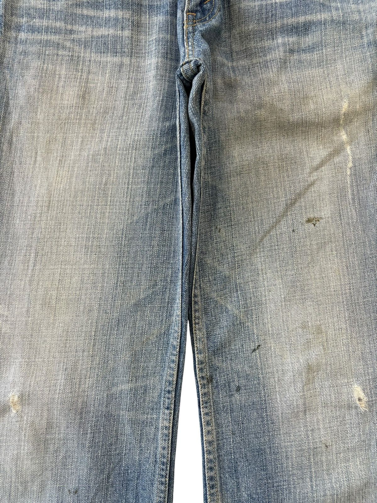 Levi's Vintage 90s Levis 537 Grunge Distressed Flare Jeans Size US 30 / EU 46 - 4 Thumbnail