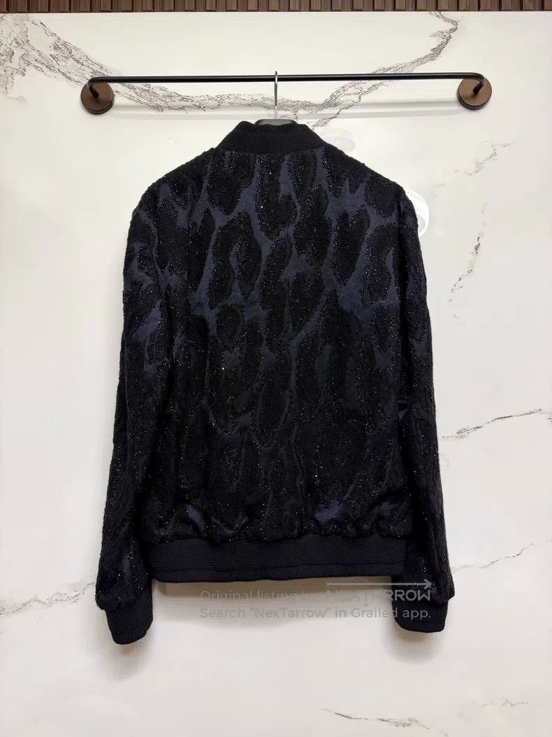 Saint Laurent Paris Saint Laurent Paris Black napped beaded jacket Size US S / EU 44-46 / 1 - 4 Thumbnail