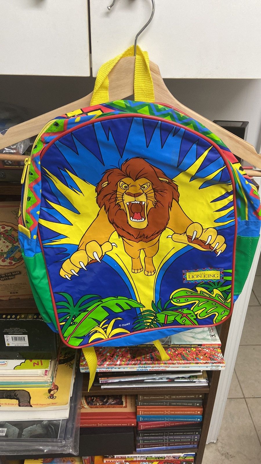 Disney × Vintage Vintage 90’s Disney The Lion King Kid’s Backpack Size ONE SIZE - 2 Thumbnail