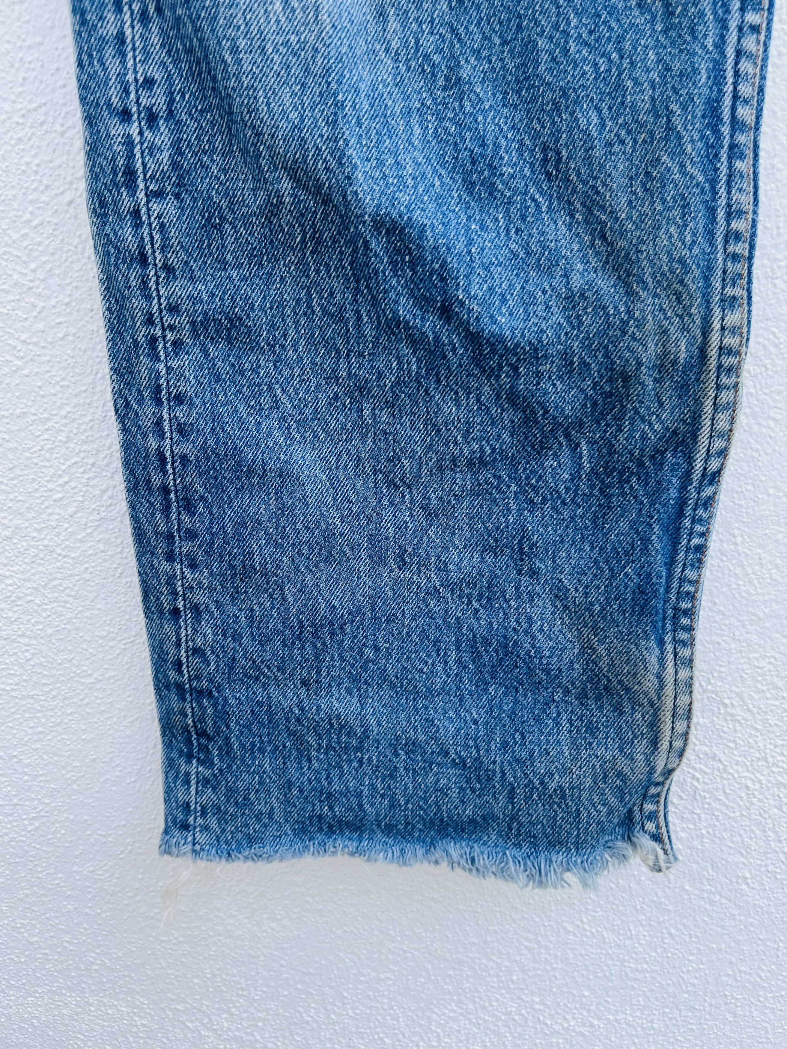 Levi's Vintage Clothing × Vintage Vintage 80s Levis Disressed Designed Fashion Style Size US 32 / EU 48 - 9 Thumbnail