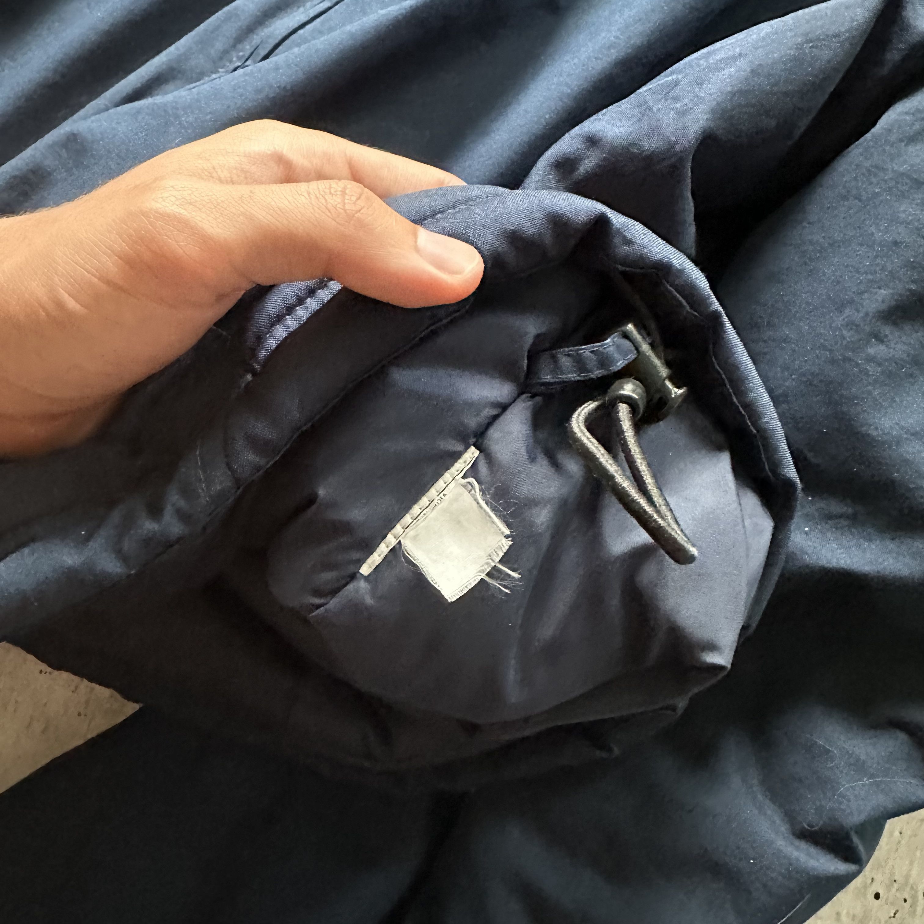 Nike × Vintage Nike y2k Vintage Big Embroidered Swoosh Logo Nylon Jacket Size US L / EU 52-54 / 3 - 8 Thumbnail