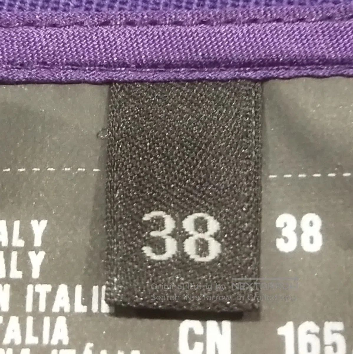 Prada Prada Purple Wool Skirt with Button Detail . Size 37" - 7 Thumbnail