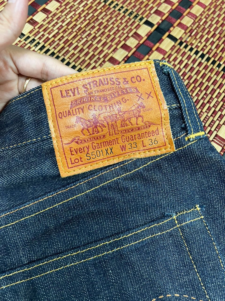 LVC × Levi's Vintage Clothing Vintage LVC S501XX 1944 Reproduction Size US 33 - 6 Thumbnail
