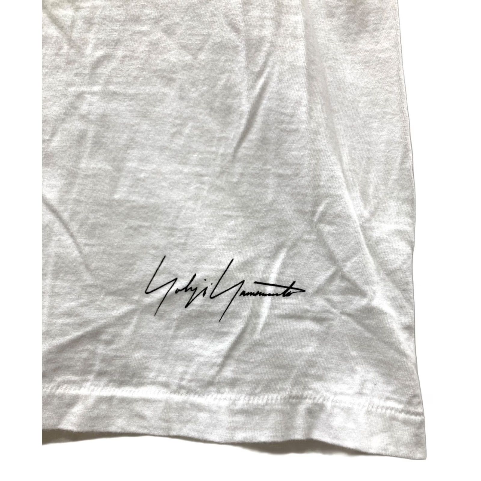 Yohji Yamamoto Yohji Yamamoto Logo Print T-Shirt Men's Size 3 Cotton White Solid Short Sleeve Casual Used Size US S / EU 44-46 / 1 - 3 Thumbnail
