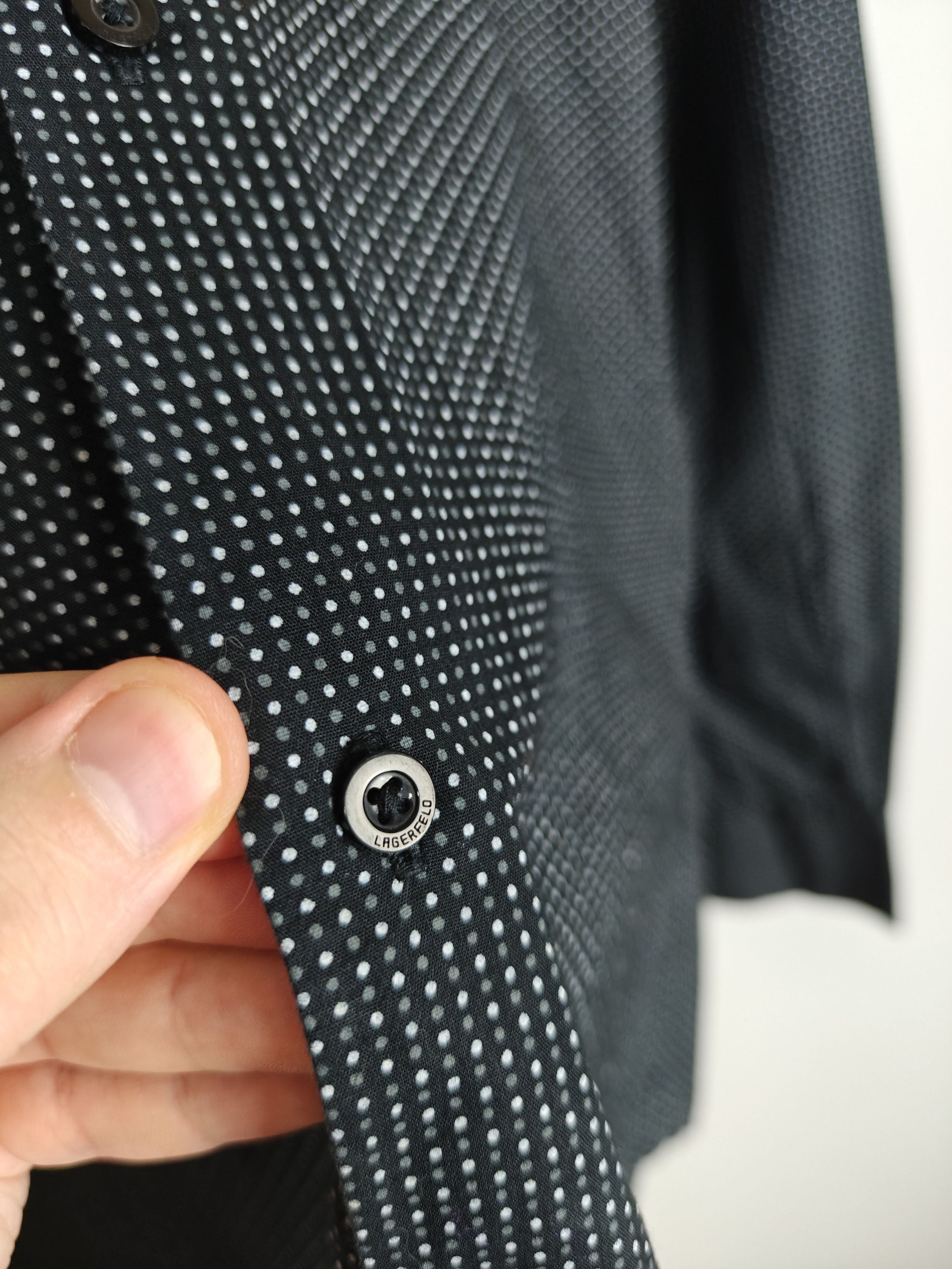 Karl Lagerfeld Karl Lagerfeld Shirt Polka Dot Black size M Size US M / EU 48-50 / 2 - 7 Thumbnail