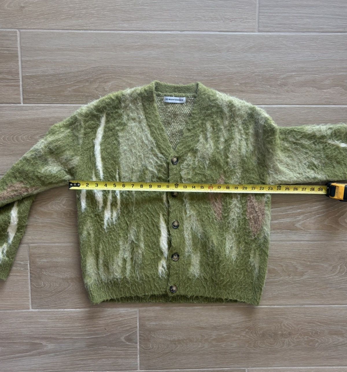 No Maintenance No Maintenance “Still” Shag Cardigan Earth Tone Size S Size US S / EU 44-46 / 1 - 6 Thumbnail