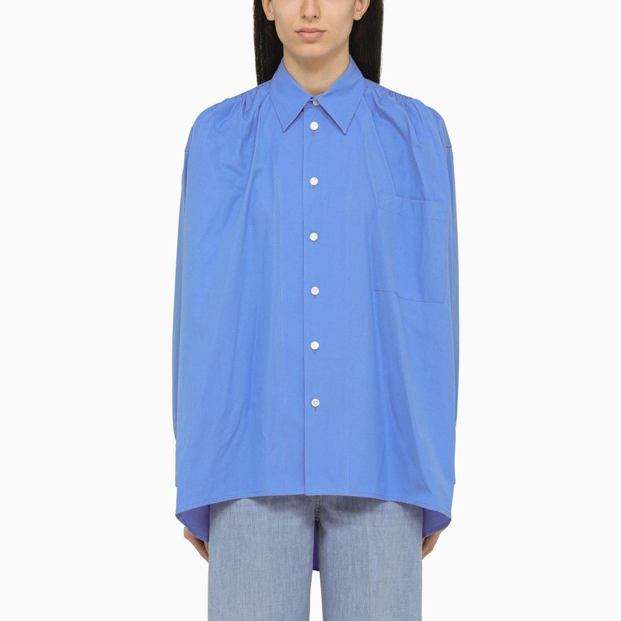 Bottega Veneta o1d2blof0824 Shirts in Blue Size XS / US 0-2 / IT 36-38 - 1 Thumbnail
