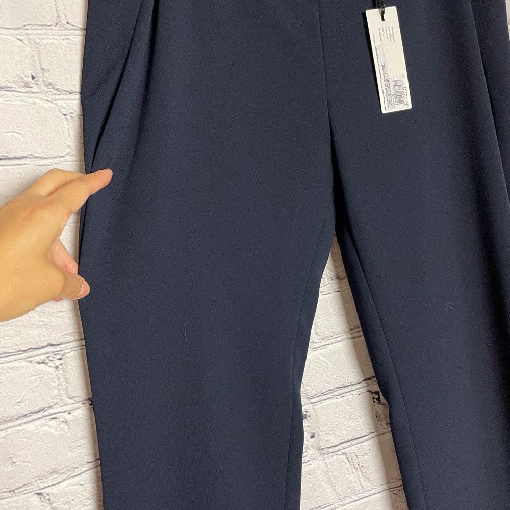 Versace NWT New $334 VERSACE COLLECTION Casual pants Navy Size 44 U Size 30" / US 8 / IT 44 - 5 Thumbnail