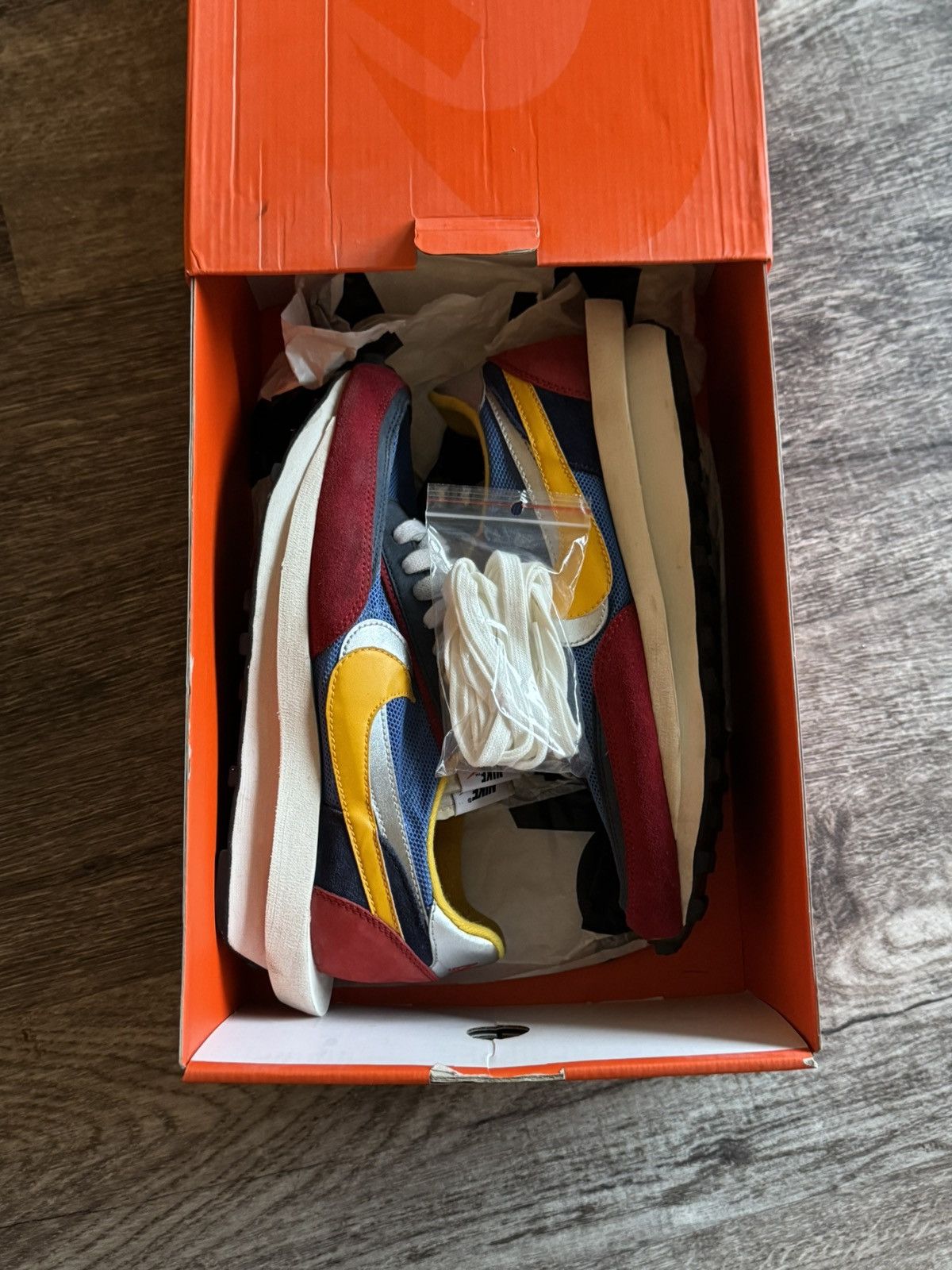 Nike Nike x sacai LDWaffle Varsity Blue Size US 9.5 / EU 42-43 - 8 Thumbnail