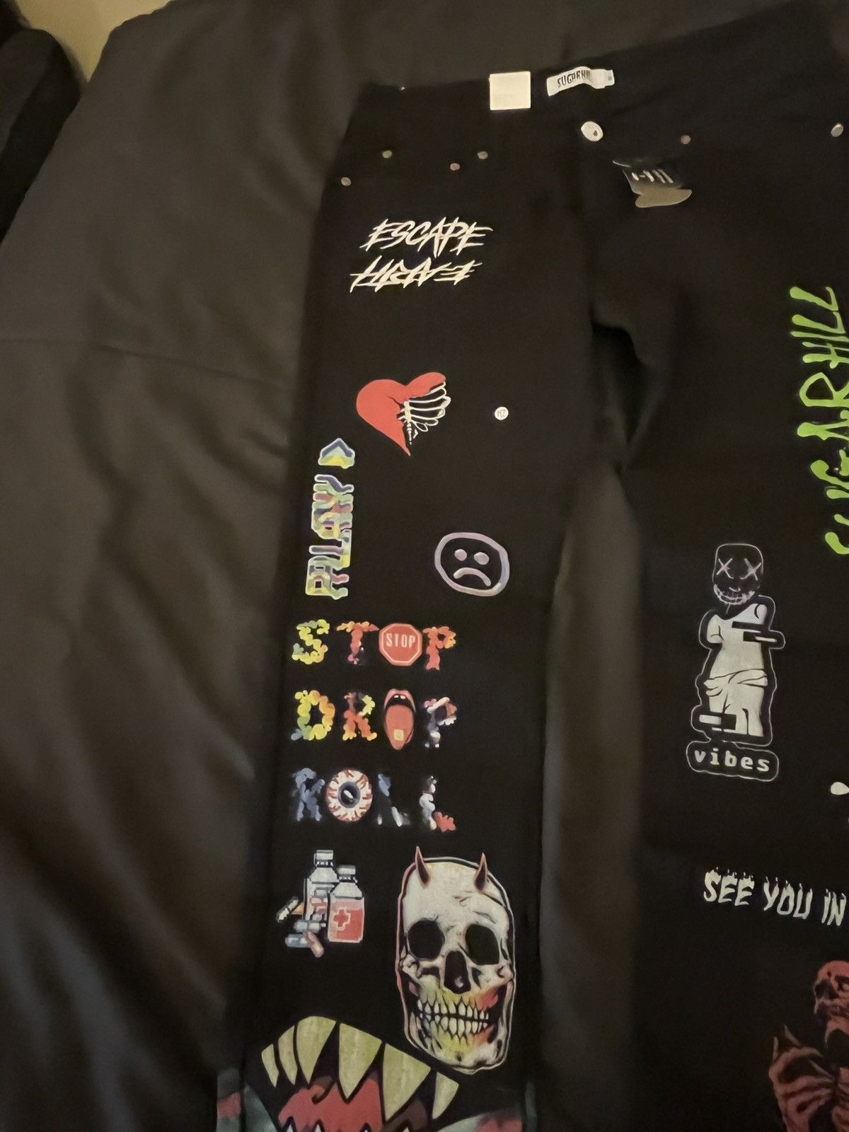 Other Sugarhill “Escape Reality / Cig4rhill / Bad Vibes” Size US 36 / EU 52 - 3 Thumbnail
