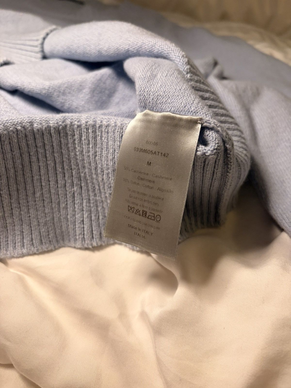 Dior × Jordan Brand Air Dior Cashmere Sweater Size US M / EU 48-50 / 2 - 4 Thumbnail