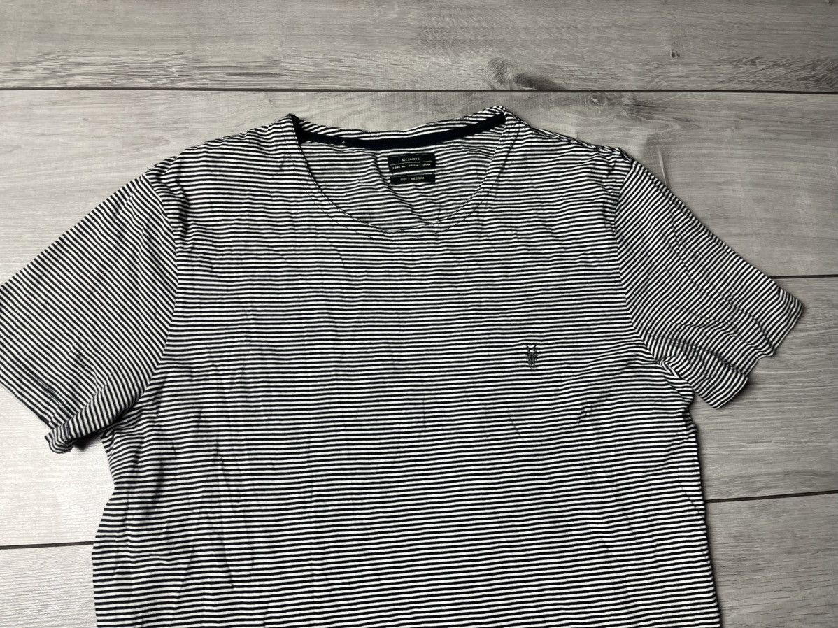 Allsaints Allsaints tshirt stripped japanese size Medium Size US M / EU 48-50 / 2 - 3 Thumbnail