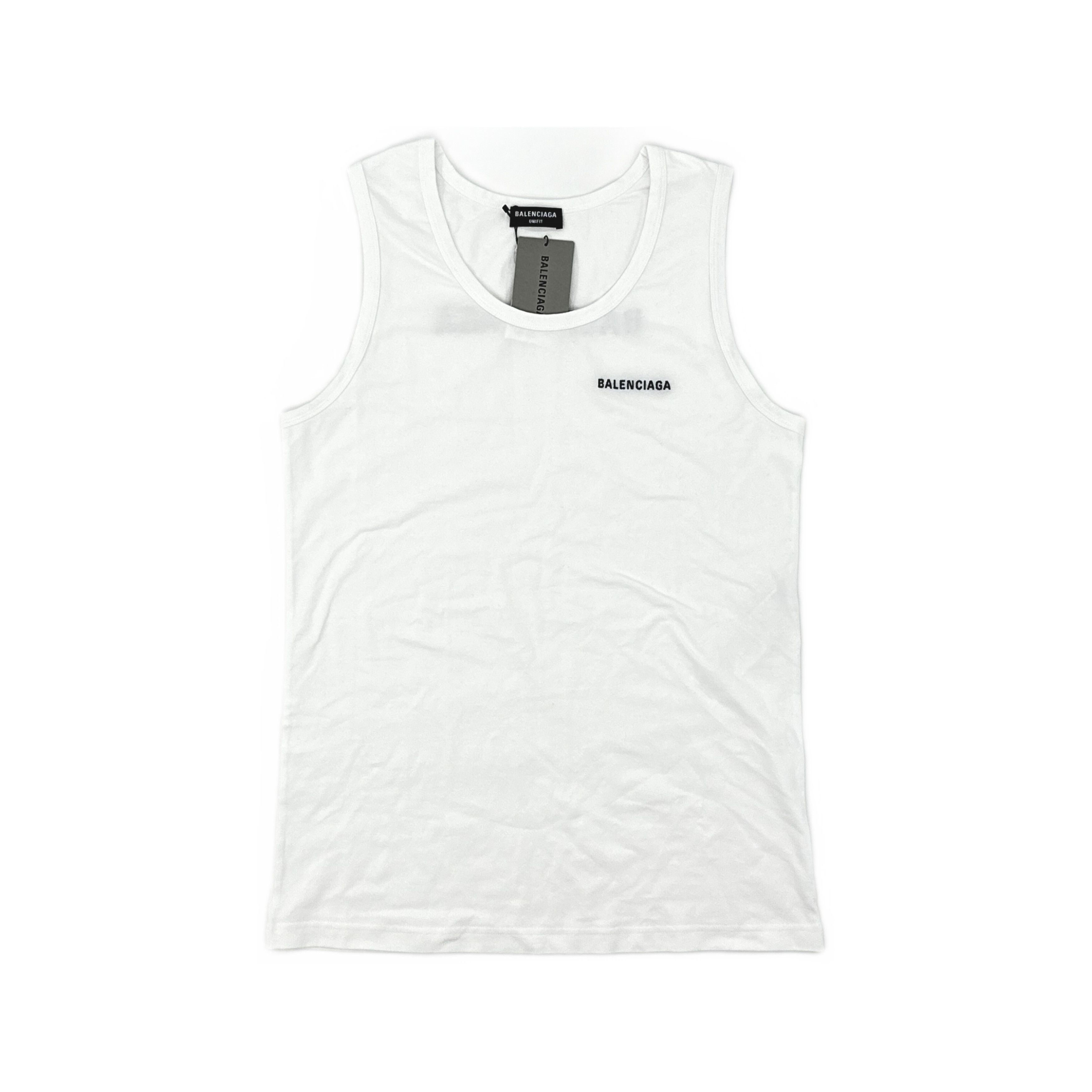 Balenciaga Balenciaga Logo Tank Top Size S Size US S / EU 44-46 / 1 - 1 Thumbnail