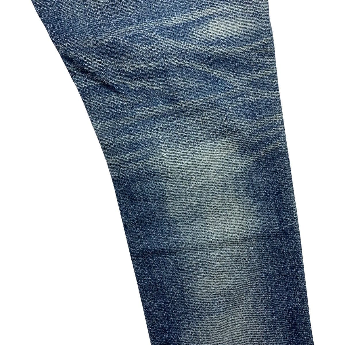 Japanese Brand × Vanquish VANQUISH Distressed patchwork blue jeans Size 32" / US 10 / IT 46 - 21 Thumbnail