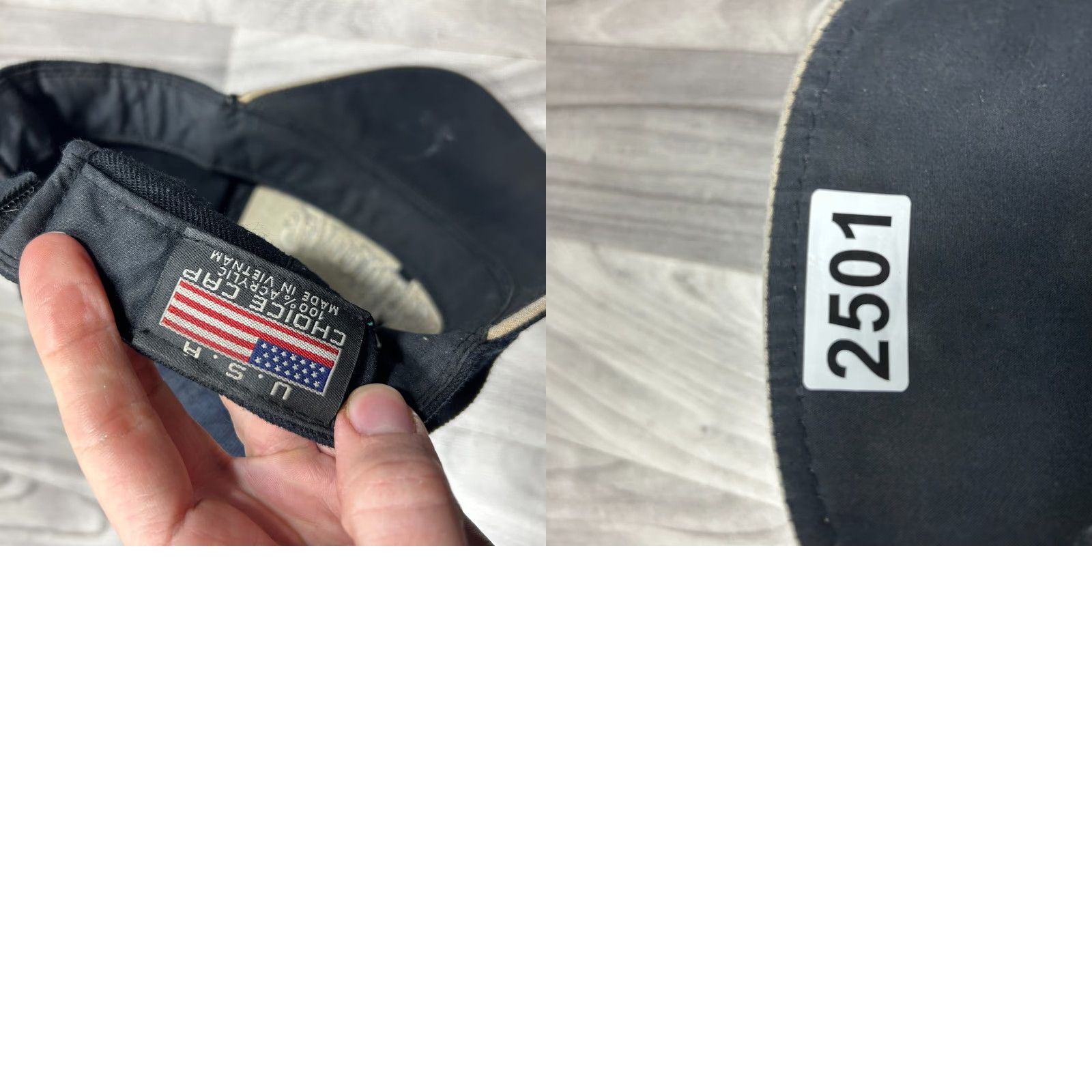 Vintage Southside City Baseball Hat Men's Black Embroidered Adjustable Strapback Cap Size ONE SIZE - 8 Thumbnail