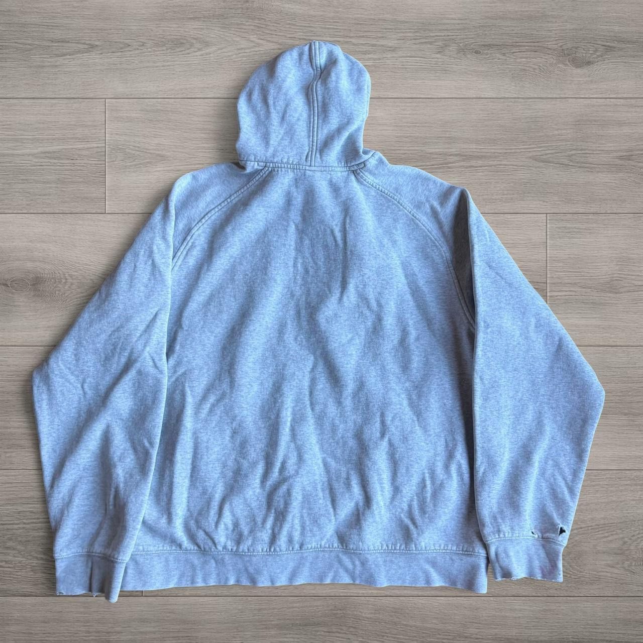 Nike Vintage 90s Grey Nike Hoodie Size US XL / EU 56 / 4 - 2 Thumbnail