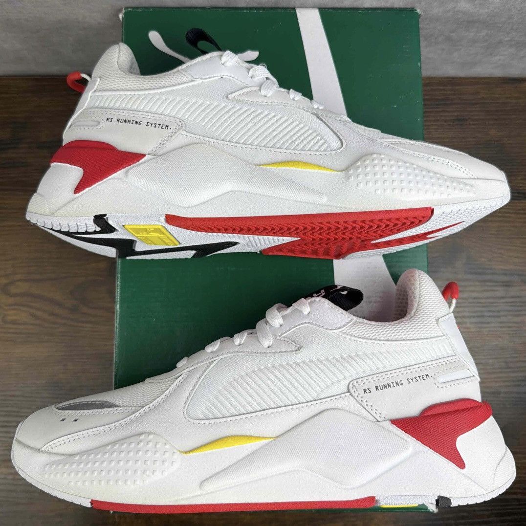 Ferrari × Puma NEW Puma RS-X Trophy Scuderia Ferrari White Rosso 370581-01 Size US 9 / EU 42 - 3 Thumbnail