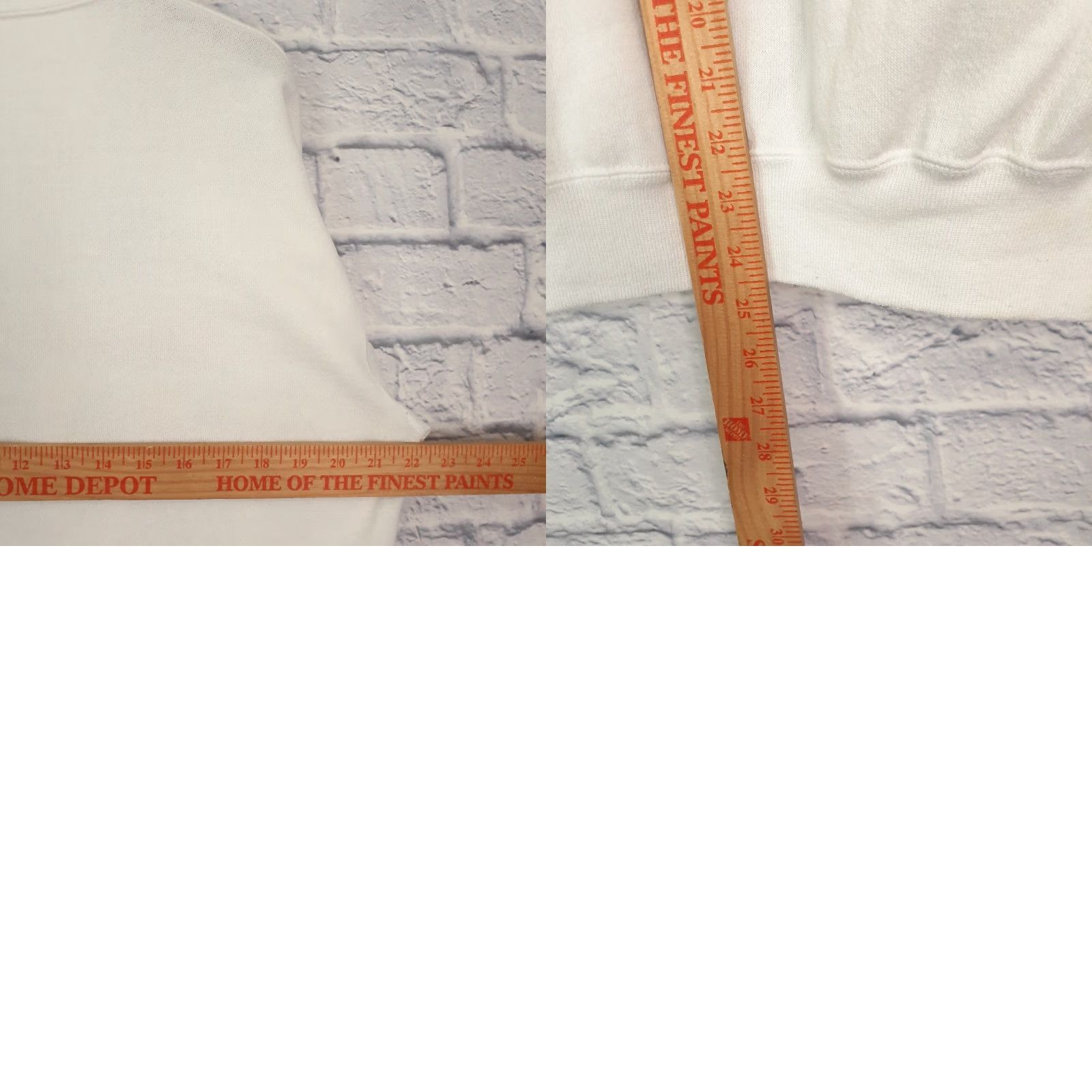 Tultex VINTAGE Tultex Sweatshirt Pullover Sweatshirt Grandfather Grandpa Long Sleeve Crew Neck Mens M White Size US M / EU 48-50 / 2 - 8 Thumbnail