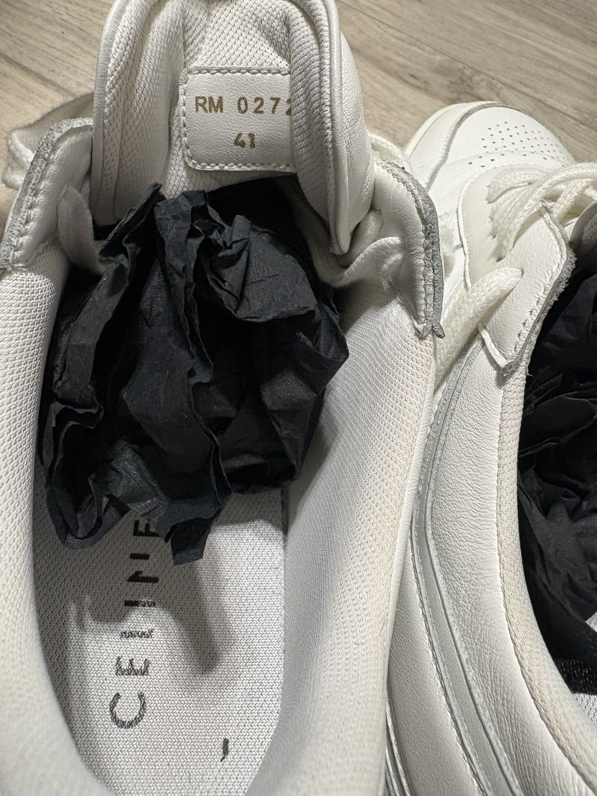Celine Celine Trainer Low Lace-Up Sneaker in Calfskin Size US 8.5 / EU 41-42 - 7 Thumbnail