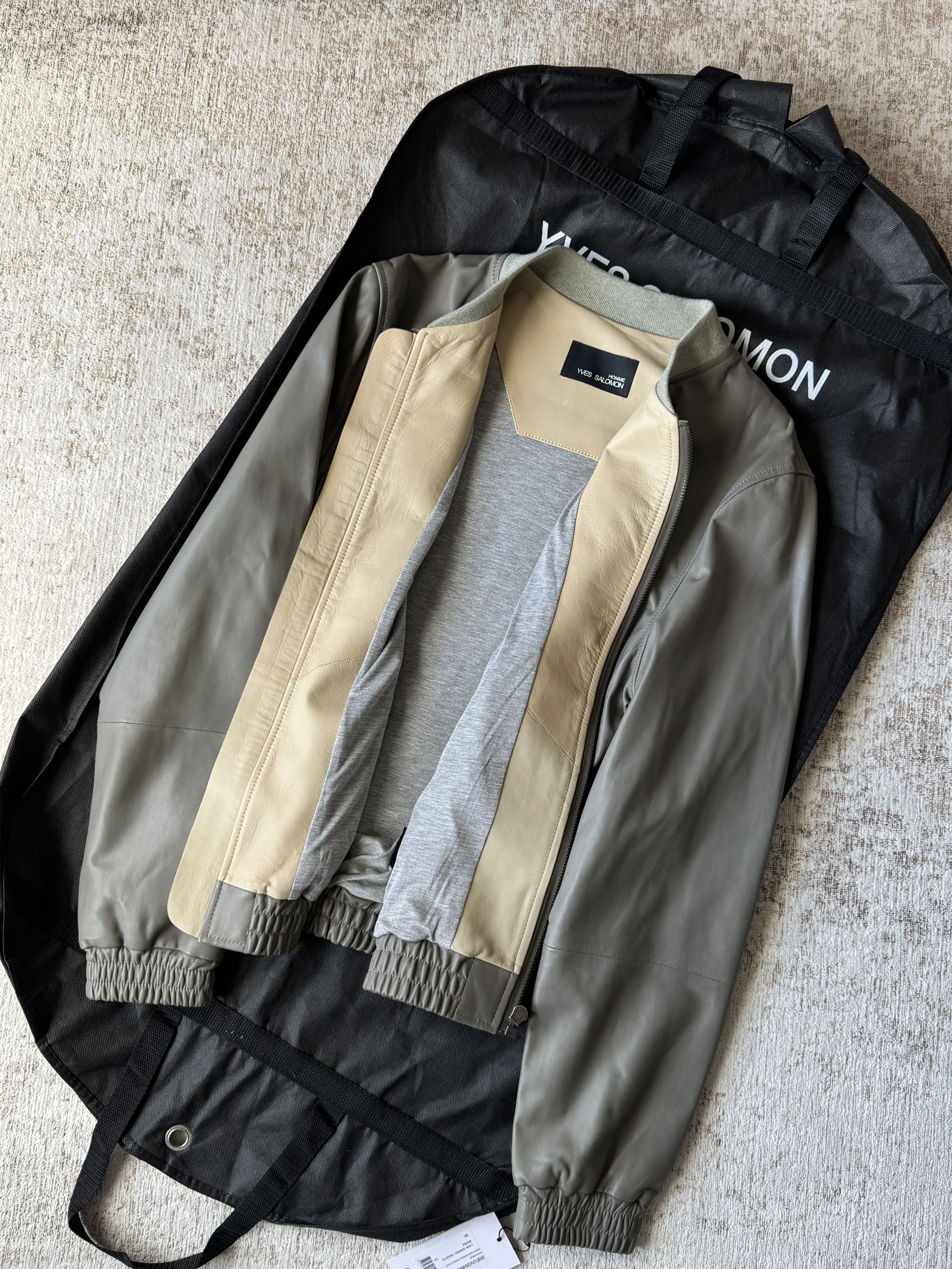 Yves Salomon Yves Salomon Leather Bomber Jacket Size US M / EU 48-50 / 2 - 12 Thumbnail