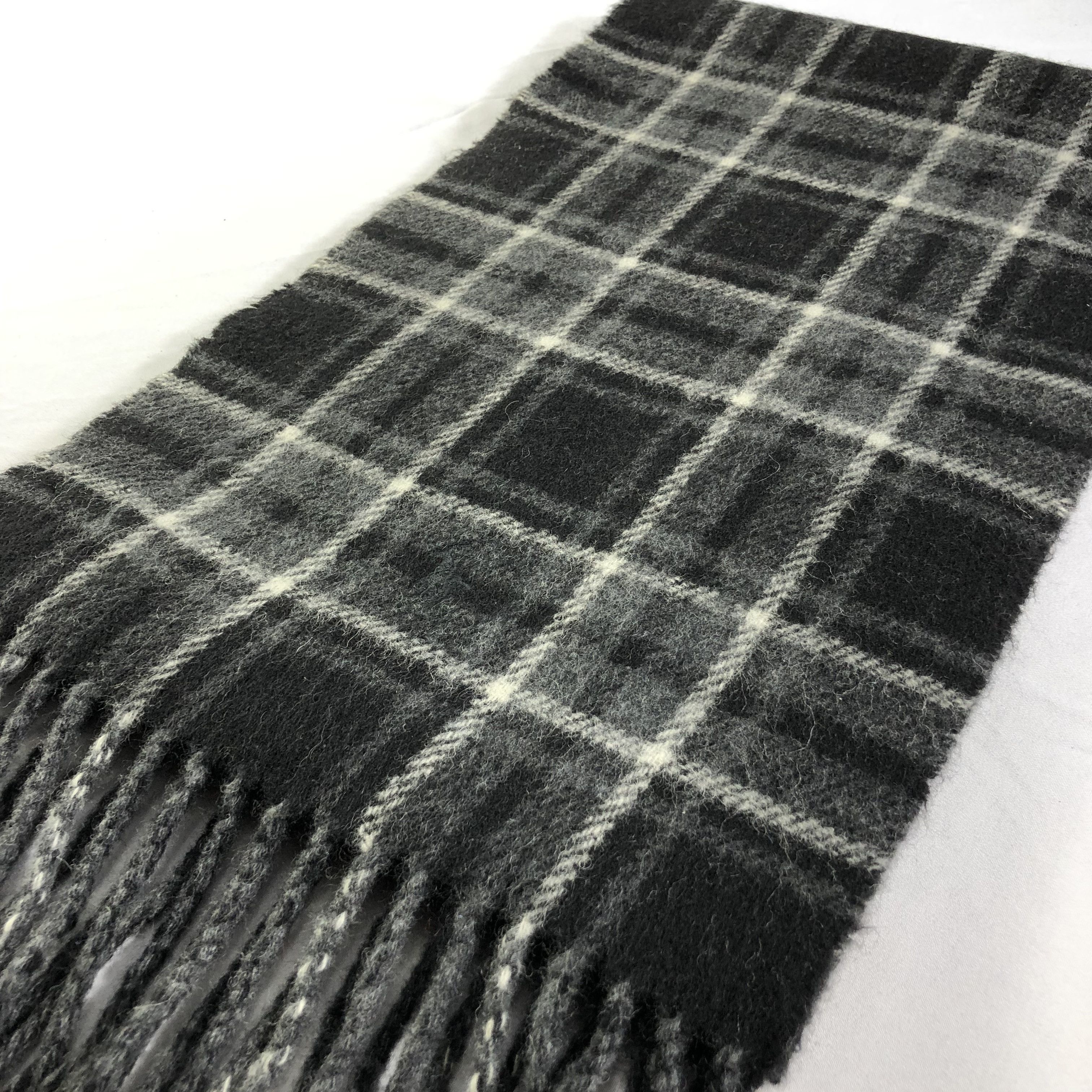 Polo Ralph Lauren Polo Ralph Lauren Tartan Wool Scarf Muffler V1373 Size ONE SIZE - 3 Thumbnail