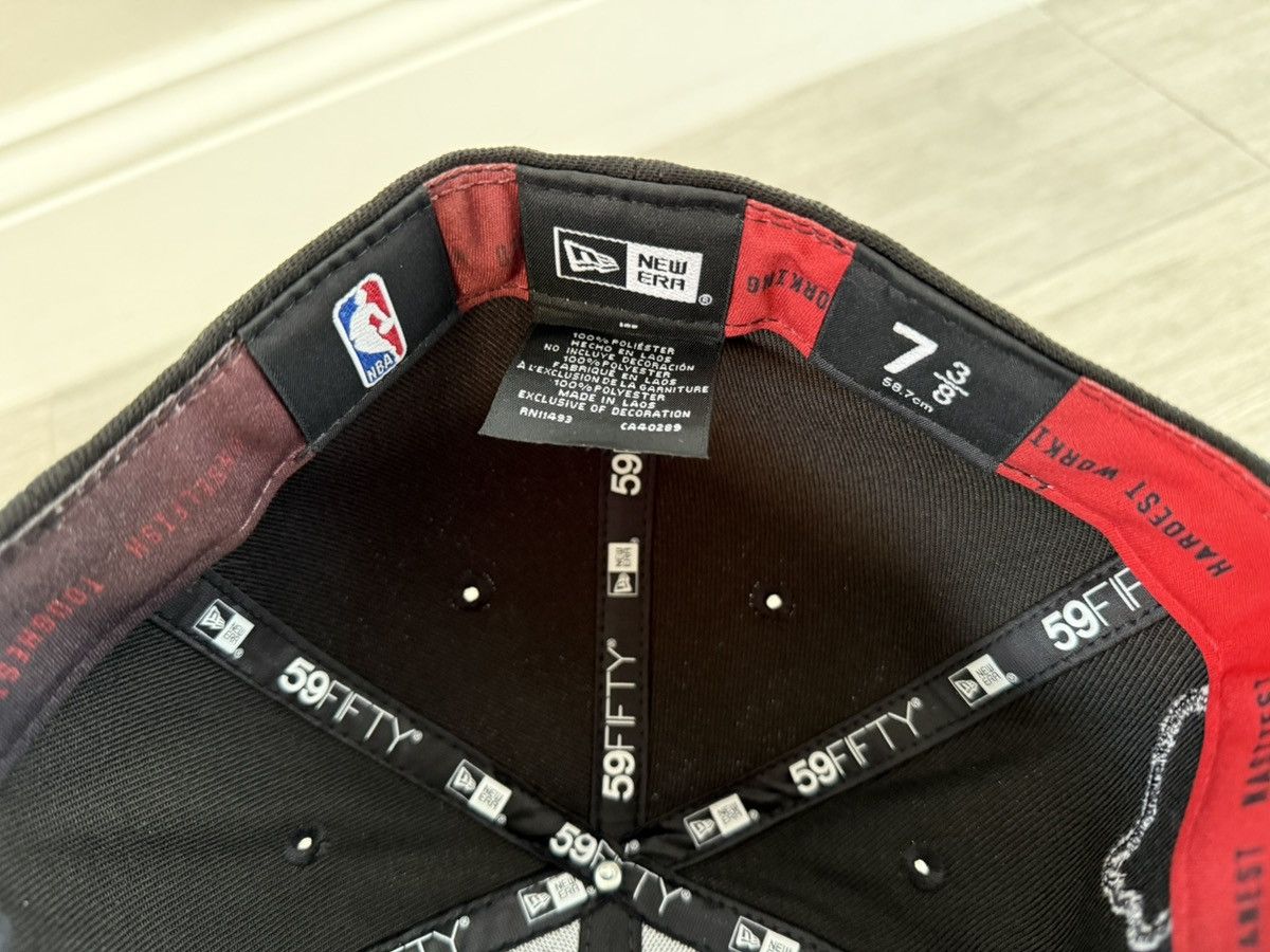 NBA × New Era Miami Heat Court Culture New Era ColorBlock Red Fitted 7 3/8 Size ONE SIZE - 8 Thumbnail