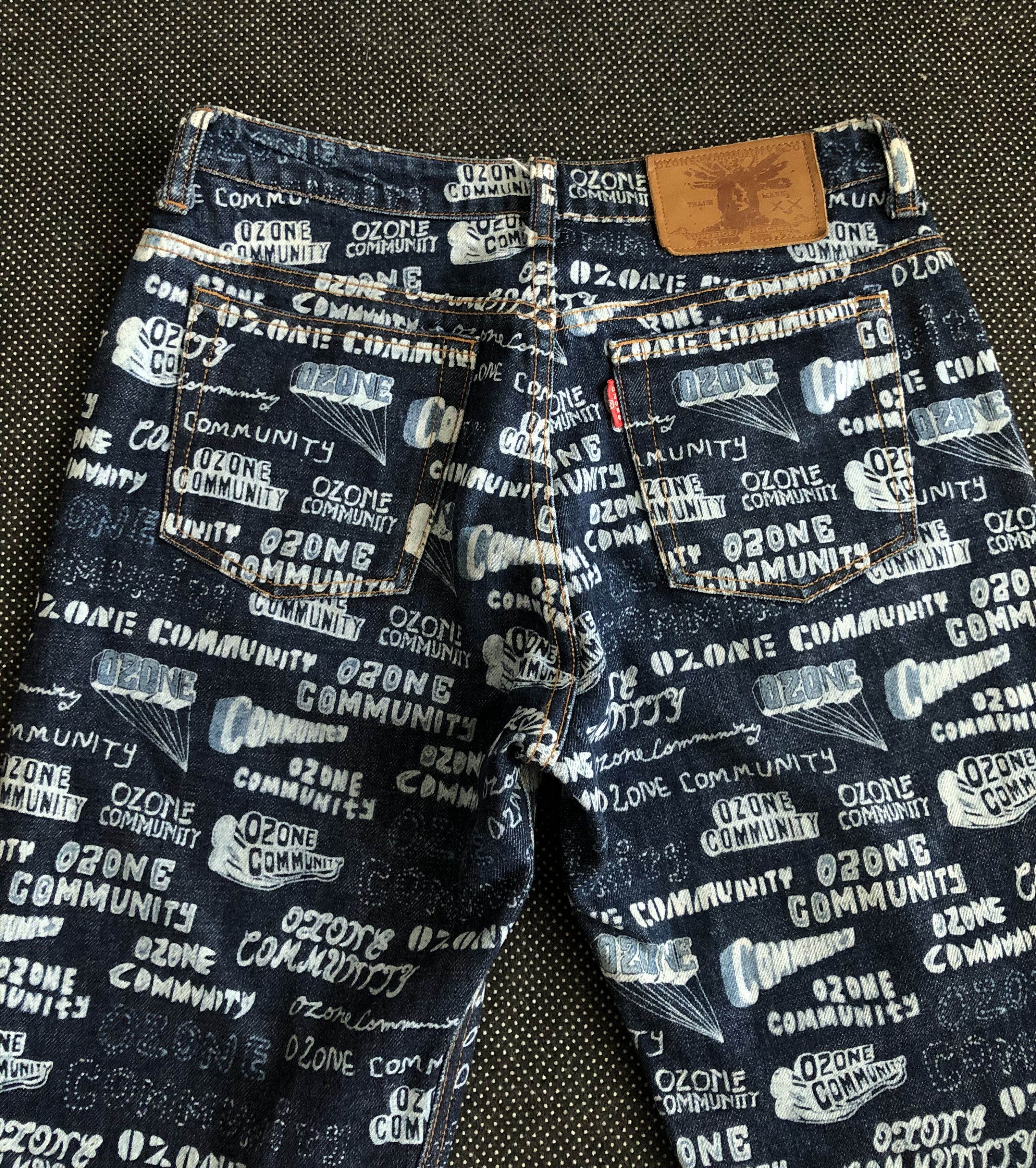 Japanese Brand × Vintage NOBUHIKO KITAMURA HYSTERIC OZONE COMMUNITY DENIM Size 26" / US 2 / IT 38 - 10 Thumbnail