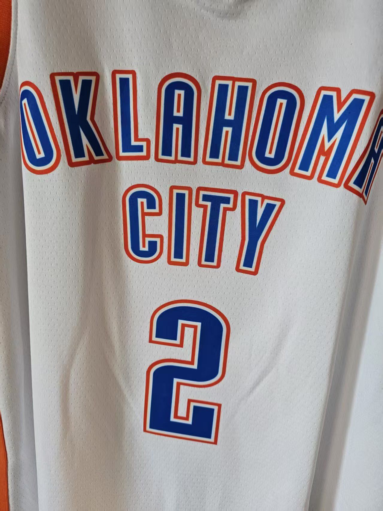 Other Oklahoma City Thunder 2 Shai Gilgeous-Alexander Jersey White Size US L / EU 52-54 / 3 - 3 Thumbnail