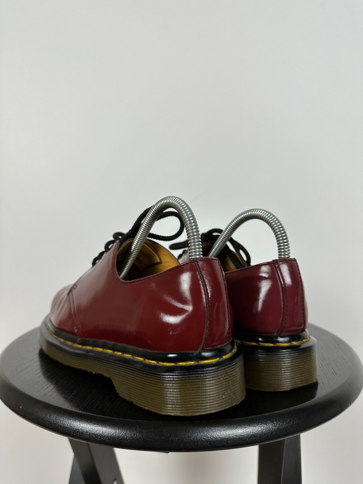 Dr. Martens Dr Martens Cherry Red Leather Oxford Casual Shoes 11838 Size US 7 / IT 37 - 3 Thumbnail