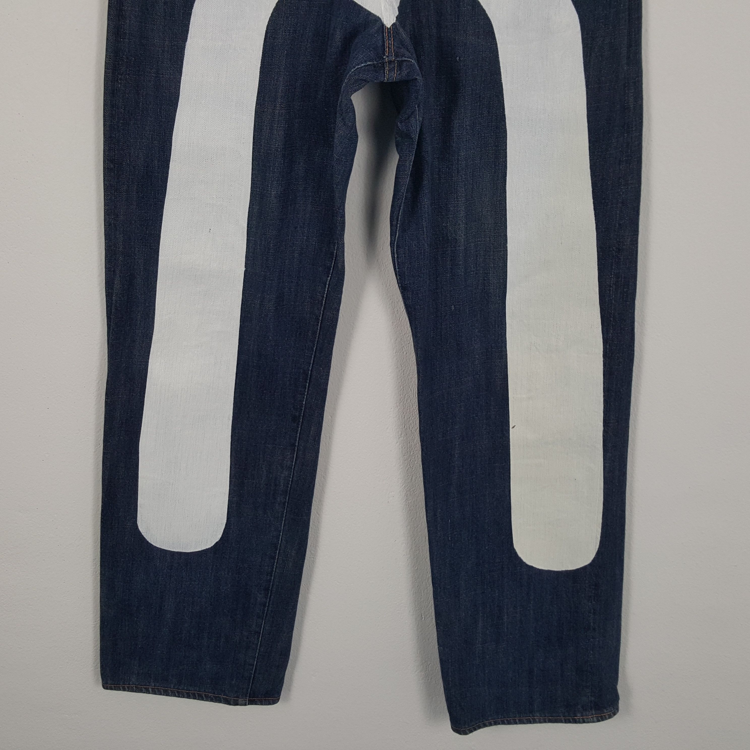 Evisu × Japanese Brand × Vintage EVISU Japanese Brand Streetwear Custom Daicock Jeans Size US 31 - 3 Thumbnail