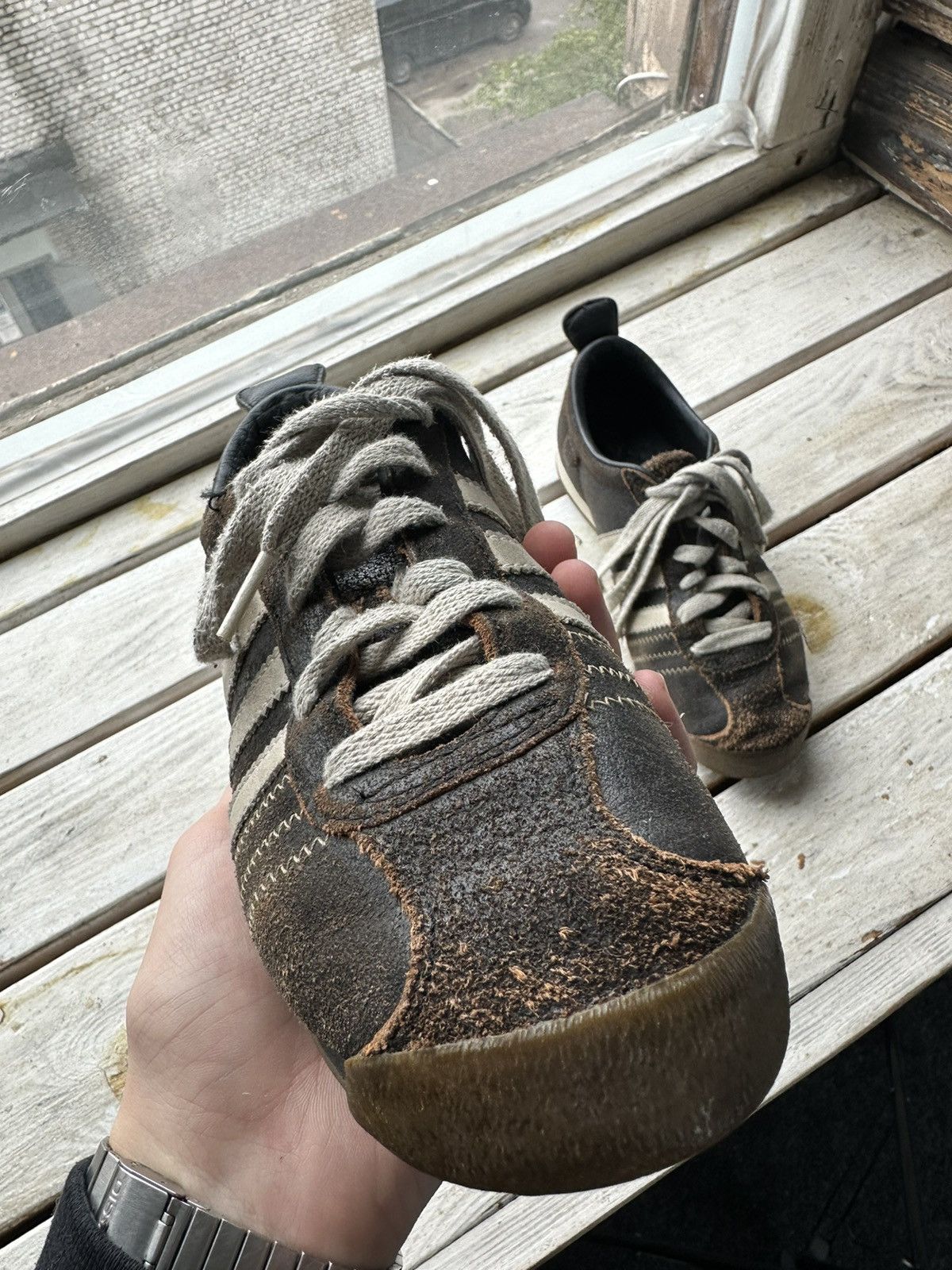 Adidas × Vintage 🚨Vintage Rare Sneakers Adidas Chile 62 ARHIVE GERMANY SHOES Size US 5 / IT 35 - 5 Thumbnail