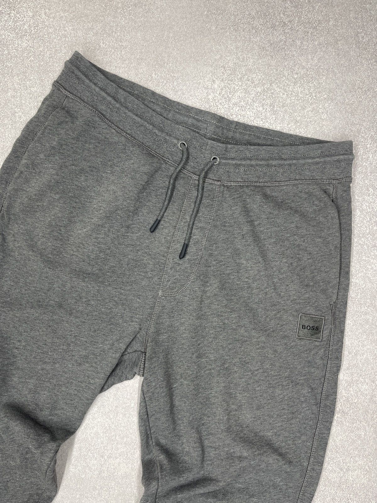 Hugo Boss Mens Hugo Boss Sestart Sweatpants Grey Size L Size US 34 / EU 50 - 3 Thumbnail