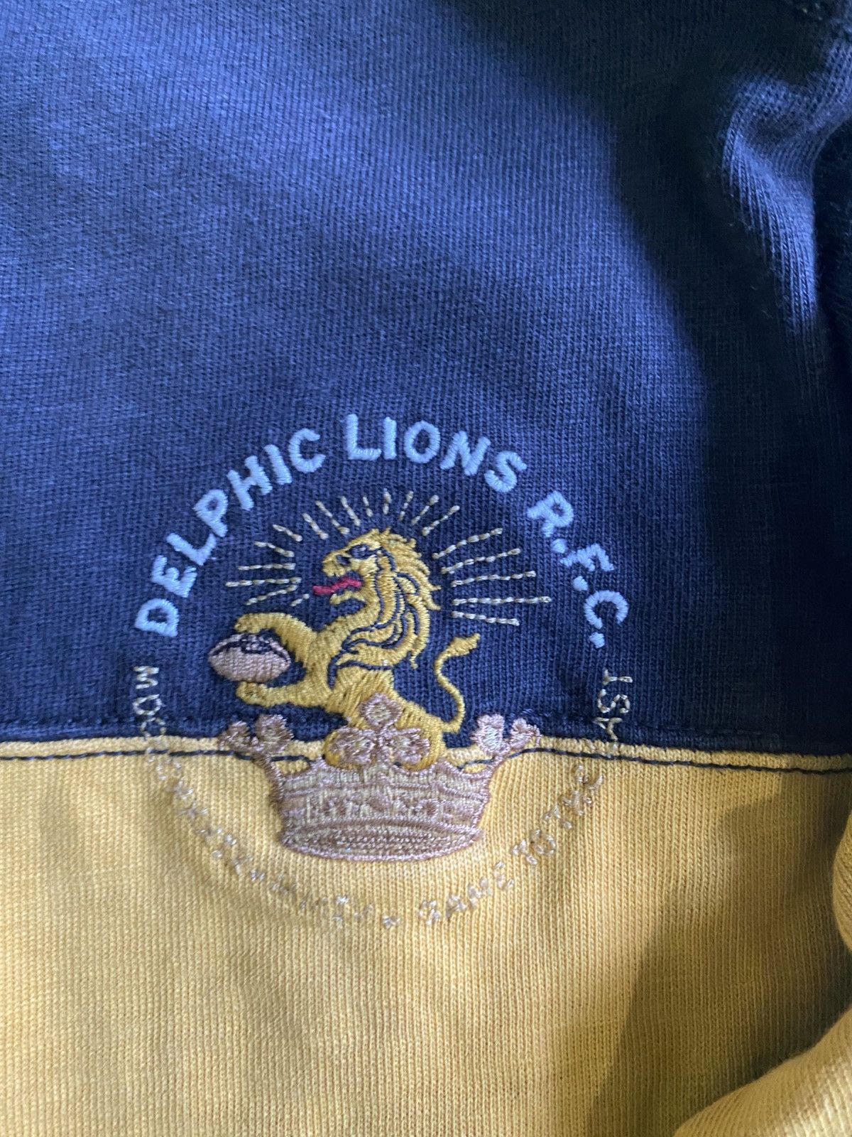 Ralph Lauren Vintage 90s Rugby By Ralph lauren No 7 Polo shirt Size US M / EU 48-50 / 2 - 6 Thumbnail