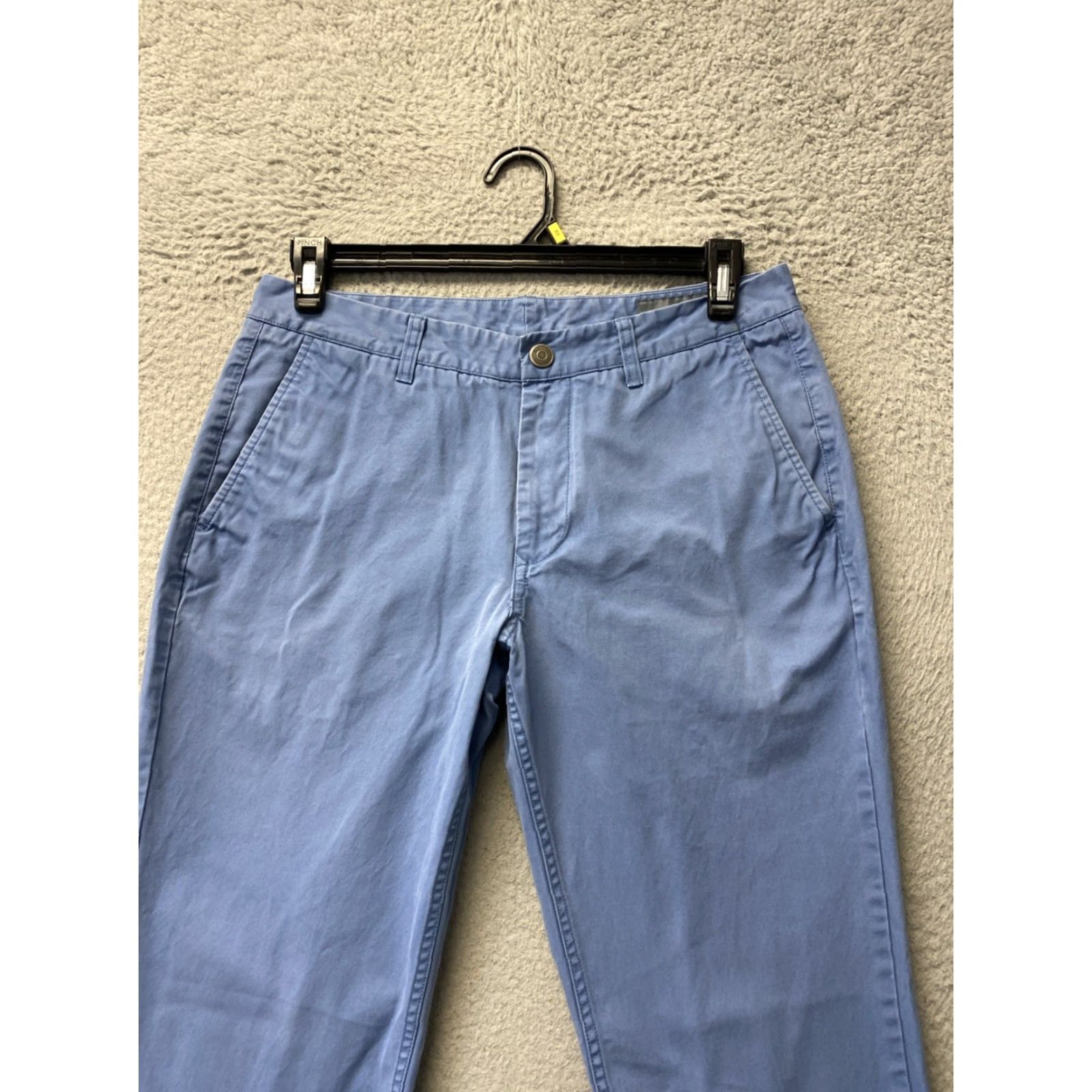 Bonobos BONOBOS Slim Taper Chino Pants Blue 32x32 Regular Men’s 32 Inseam / 160-18 Size US 32 / EU 48 - 2 Thumbnail