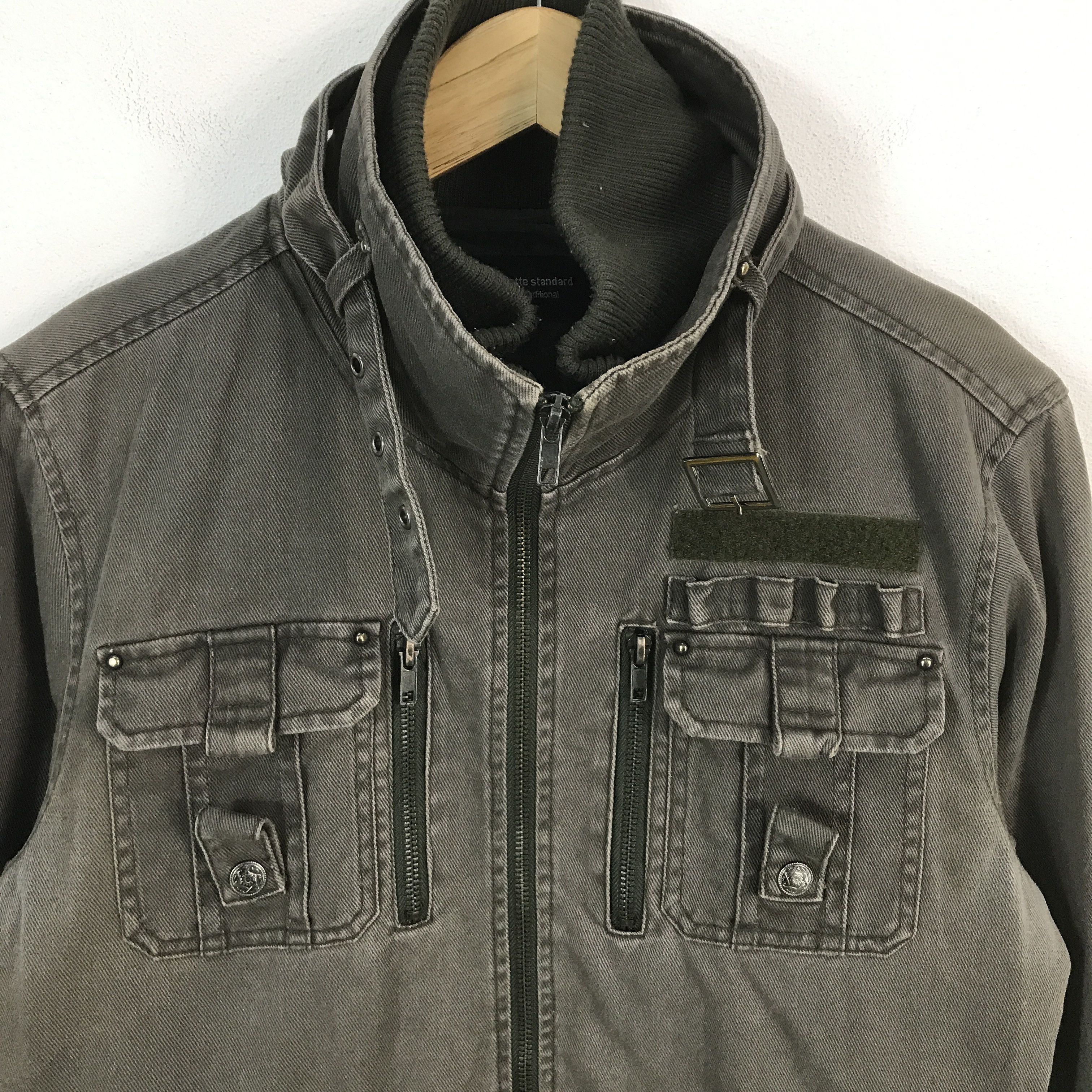 Japanese Brand Japan Design style rs/roushatte double zipper jacket Size US L / EU 52-54 / 3 - 3 Thumbnail