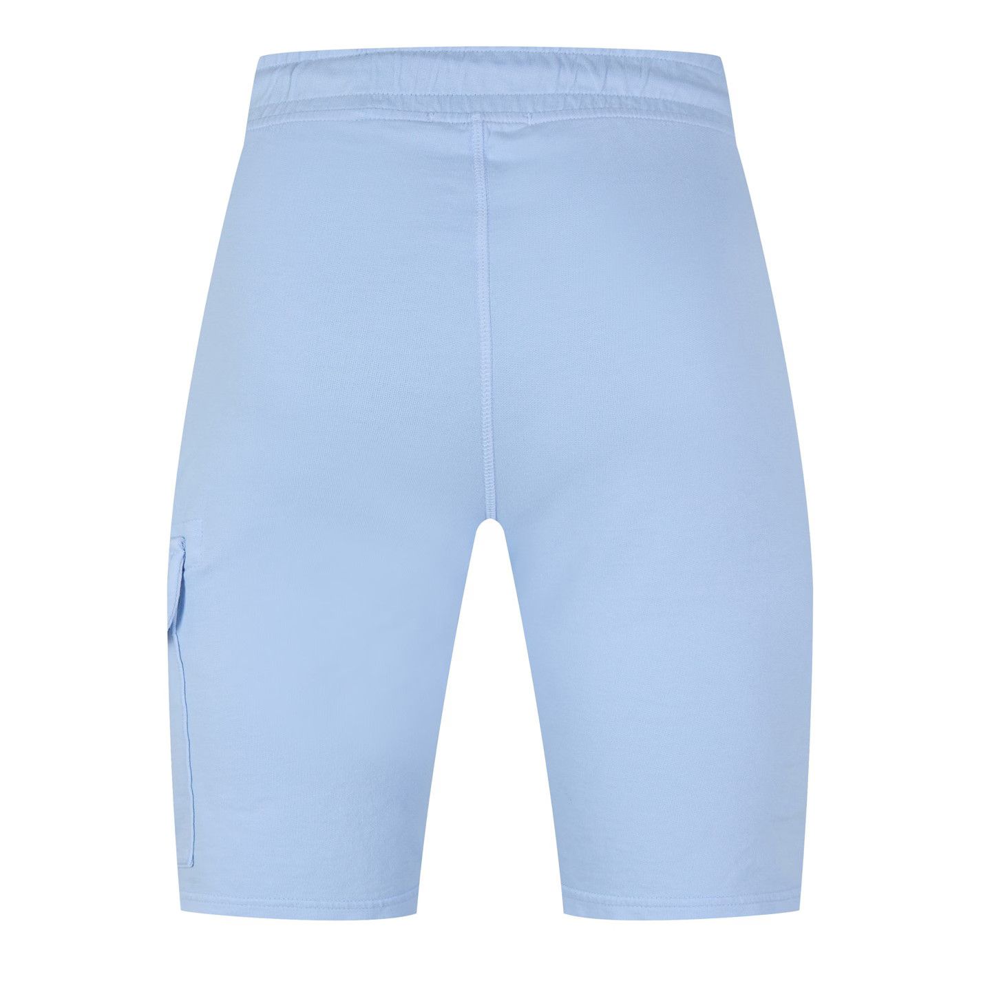 C.P. Company o1g2r1mq0426 Micro Lens Fleece Jogger Shorts in Light Blue Size US 30 / EU 46 - 2 Thumbnail