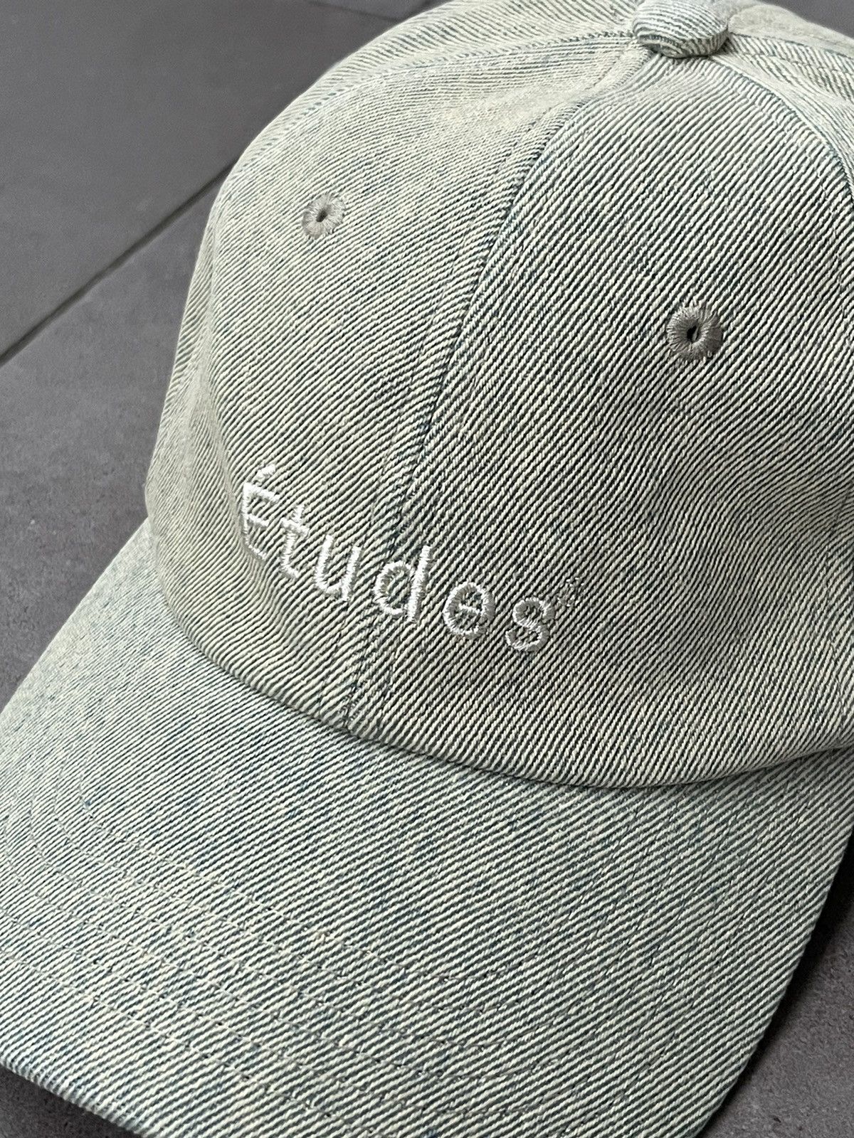 Etudes !DS! SS23 Etudes Logo Booster Overdyed Yellow Cap Size ONE SIZE - 6 Thumbnail