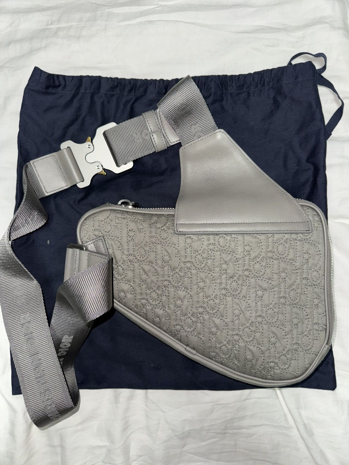 Dior × Stone Island Dior x stone island saddle bag Size ONE SIZE - 7 Thumbnail