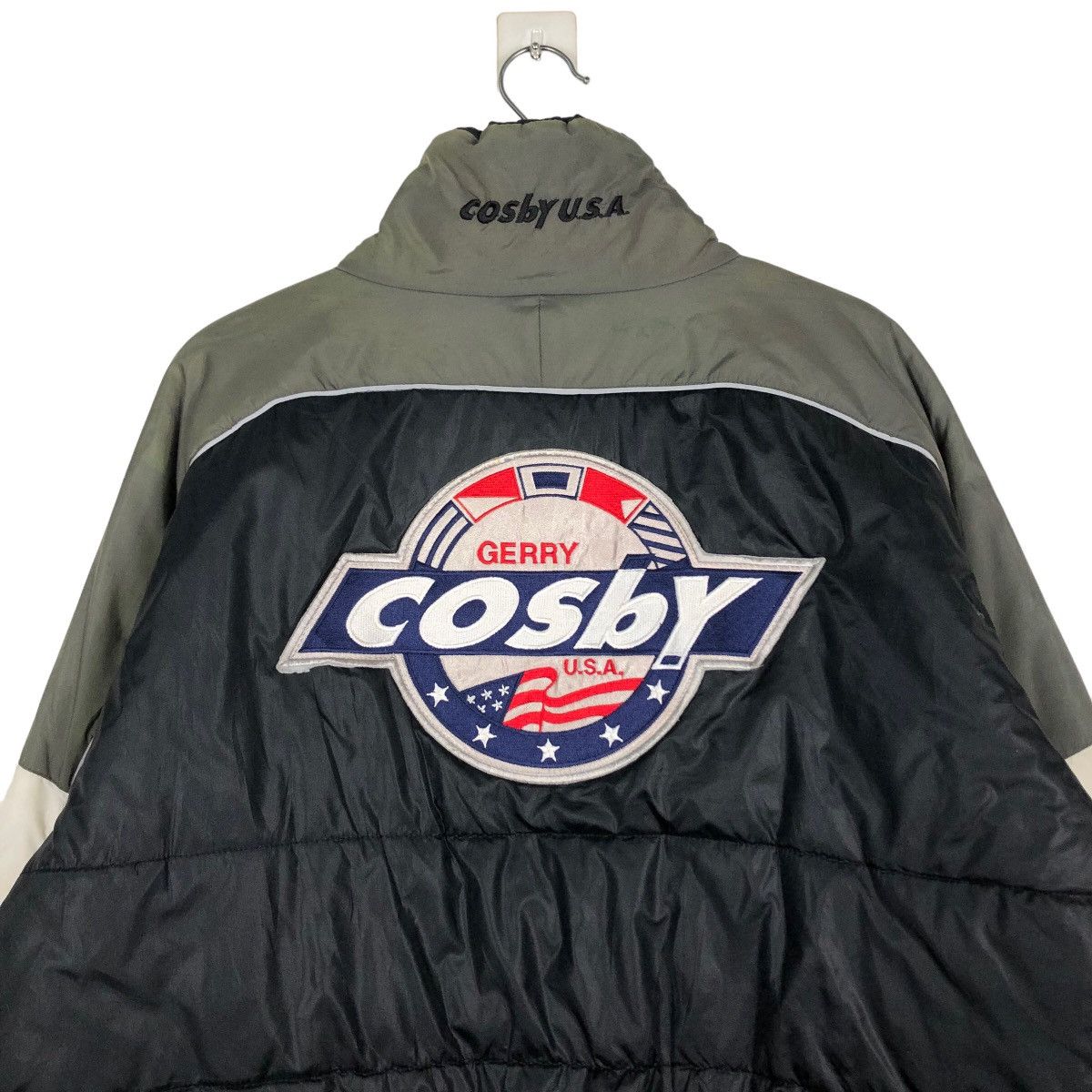 Japanese Brand 🔥Vintage Bomber Jacket Cosby USA Big Logo Spell Out Size US M / EU 48-50 / 2 - 9 Thumbnail
