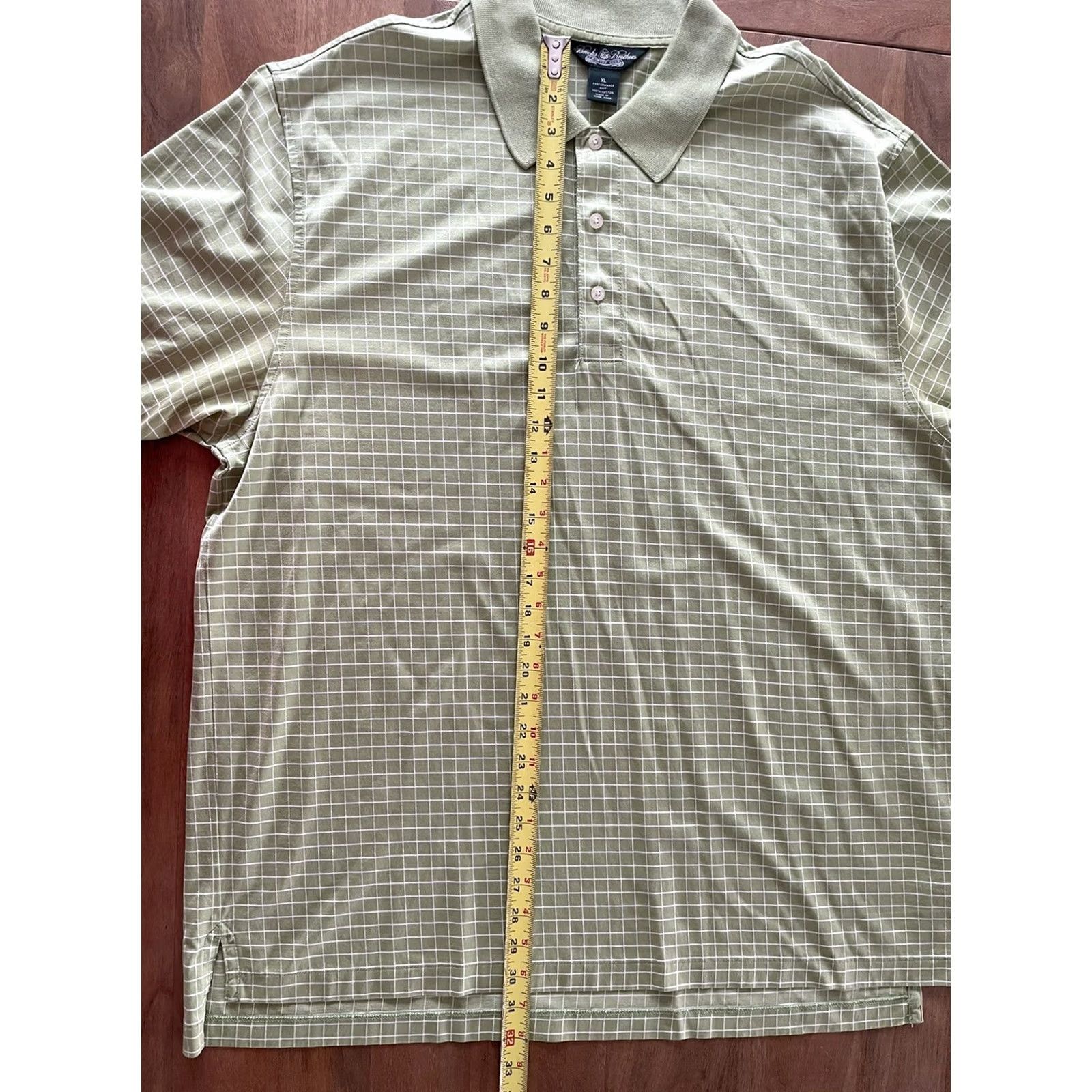 Brooks Brothers VINTAGE Brooks Brothers Country Club Golf Polo Shirt Mens XL Green 100% Cotton Knit Moisture Wicking Breathable Lightweight Logo Performance Polo Golf Size US XL / EU 56 / 4 - 5 Thumbnail