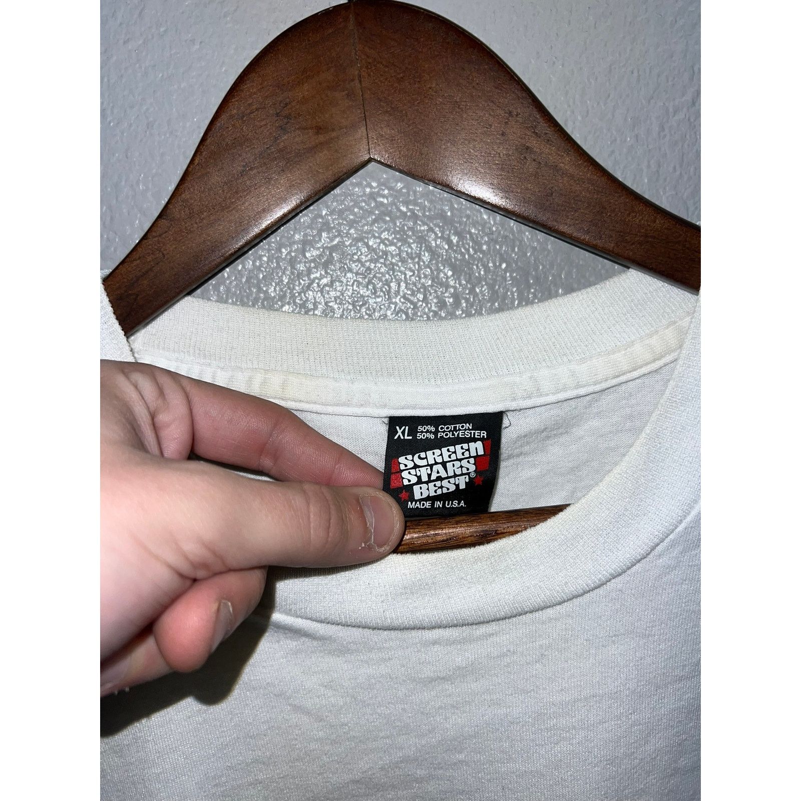 Vintage Vintage Skate Shirt Rattle & Roll Rollerskate White XL 90 Size US XL / EU 56 / 4 - 7 Thumbnail