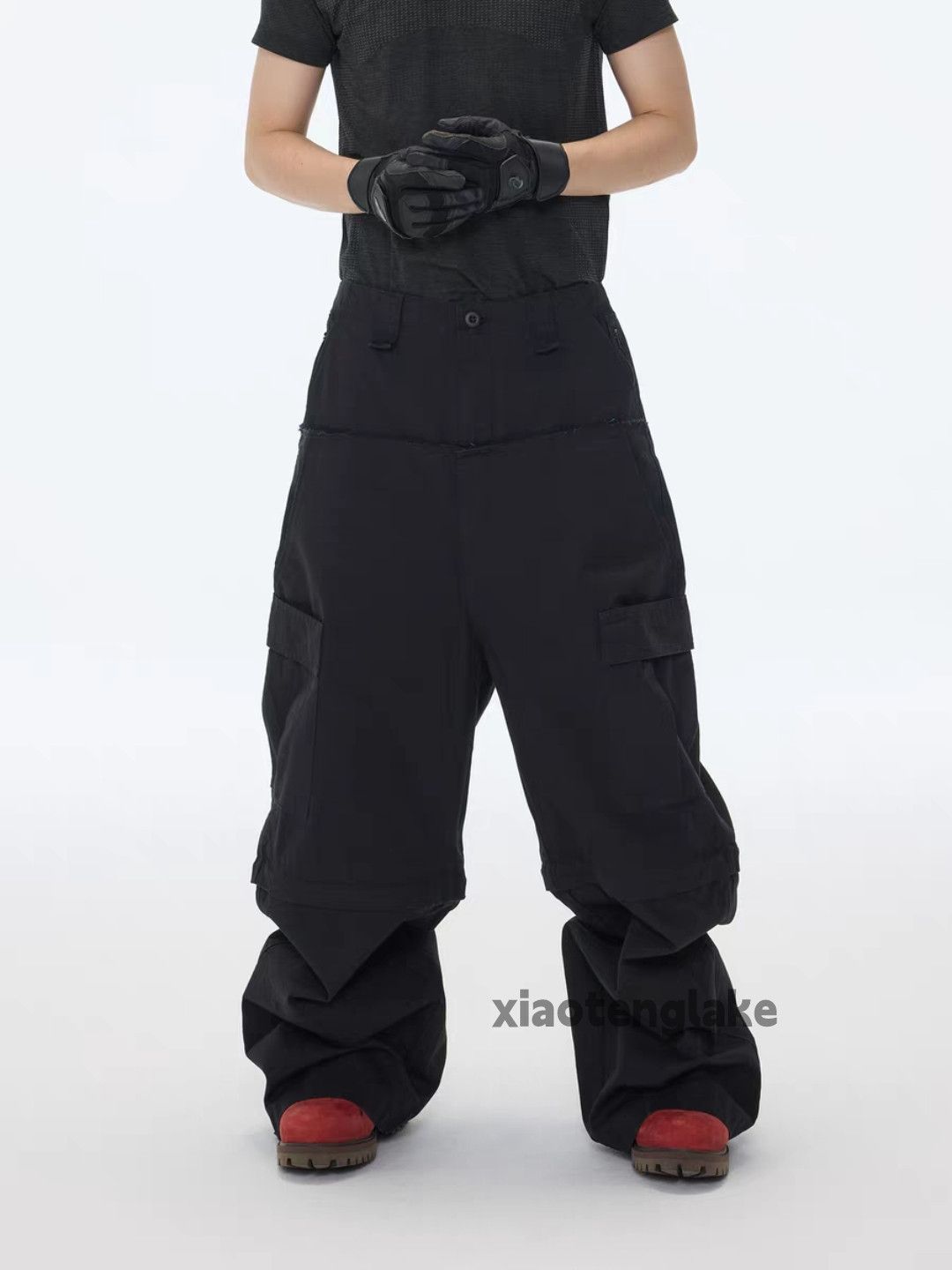 Vintage xz utility military outdoor tactical cargo hiphop pants Size US 32 / EU 48 - 7 Thumbnail