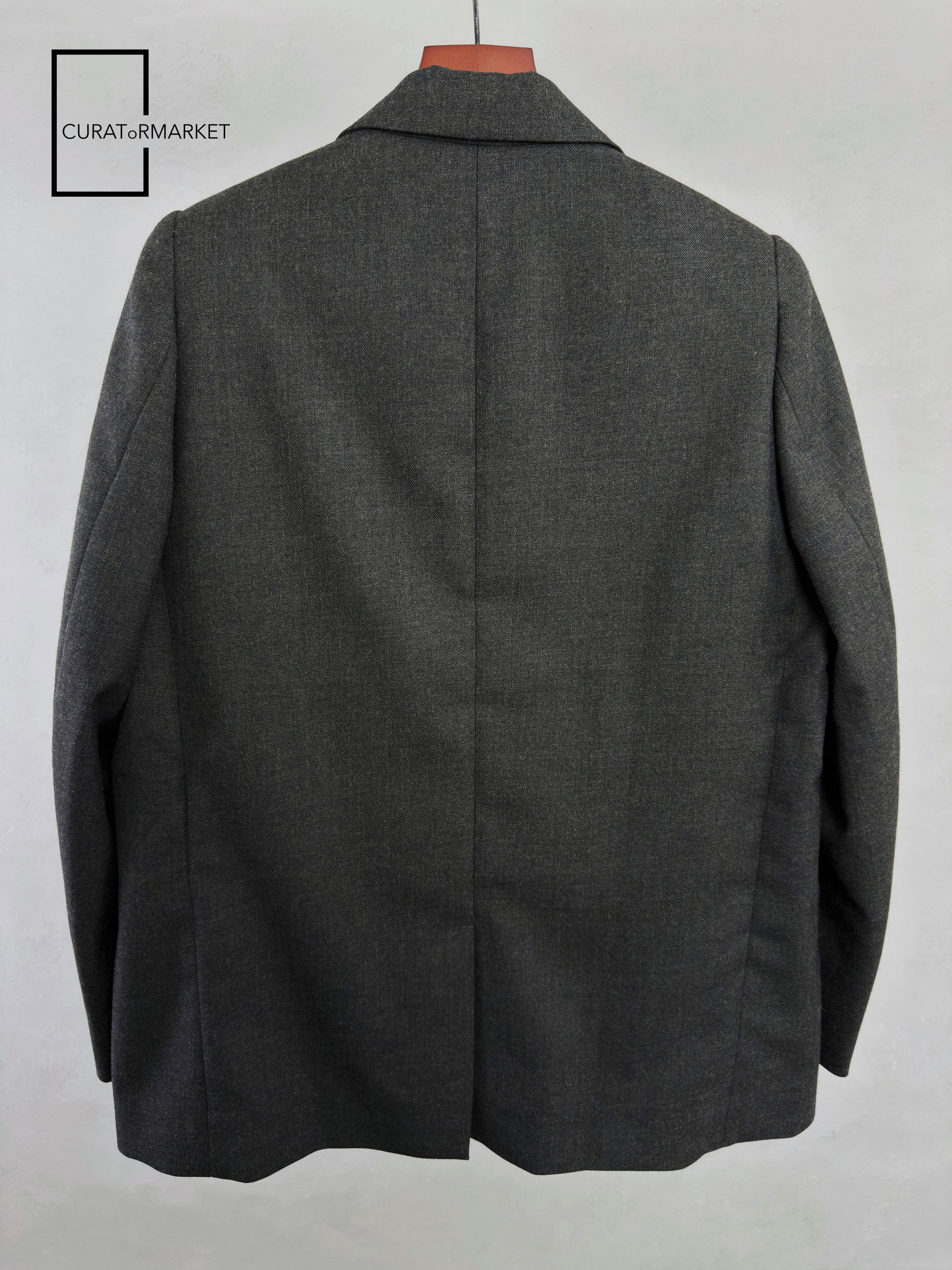 Willy Chavarria Runway Oversized Tailoring Wool Chuco Blazer Tarantula FW25 Size US S / EU 44-46 / 1 - 4 Thumbnail