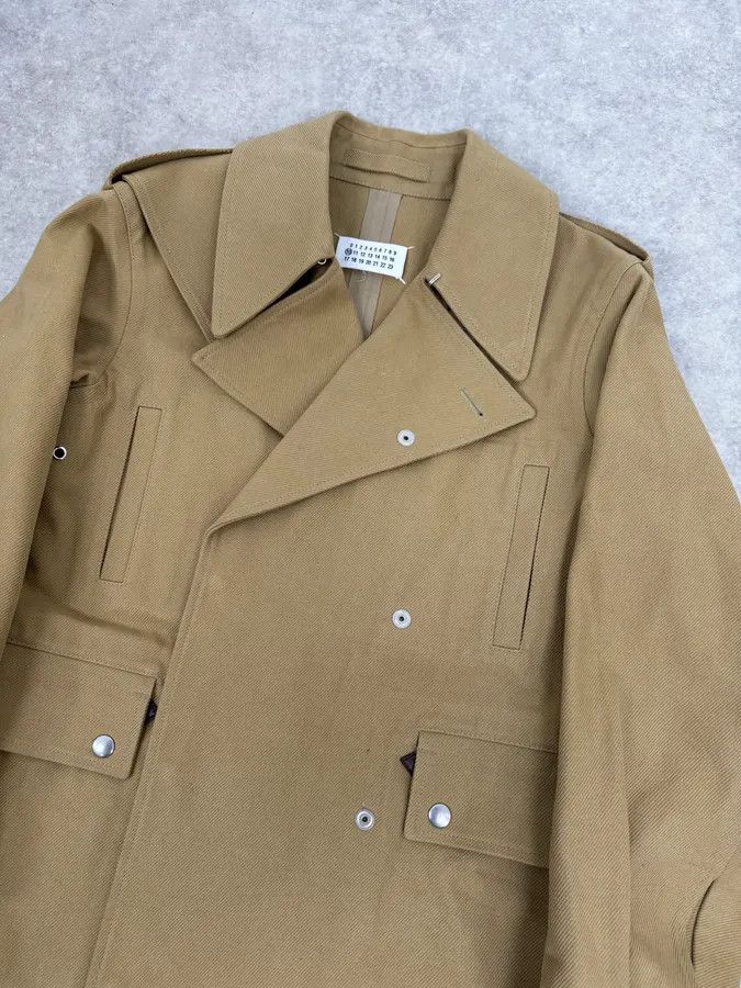 Maison Margiela SS2018 Maison Margiela Camel Cargo Canva Trench Coat Size US M / EU 48-50 / 2 - 5 Thumbnail