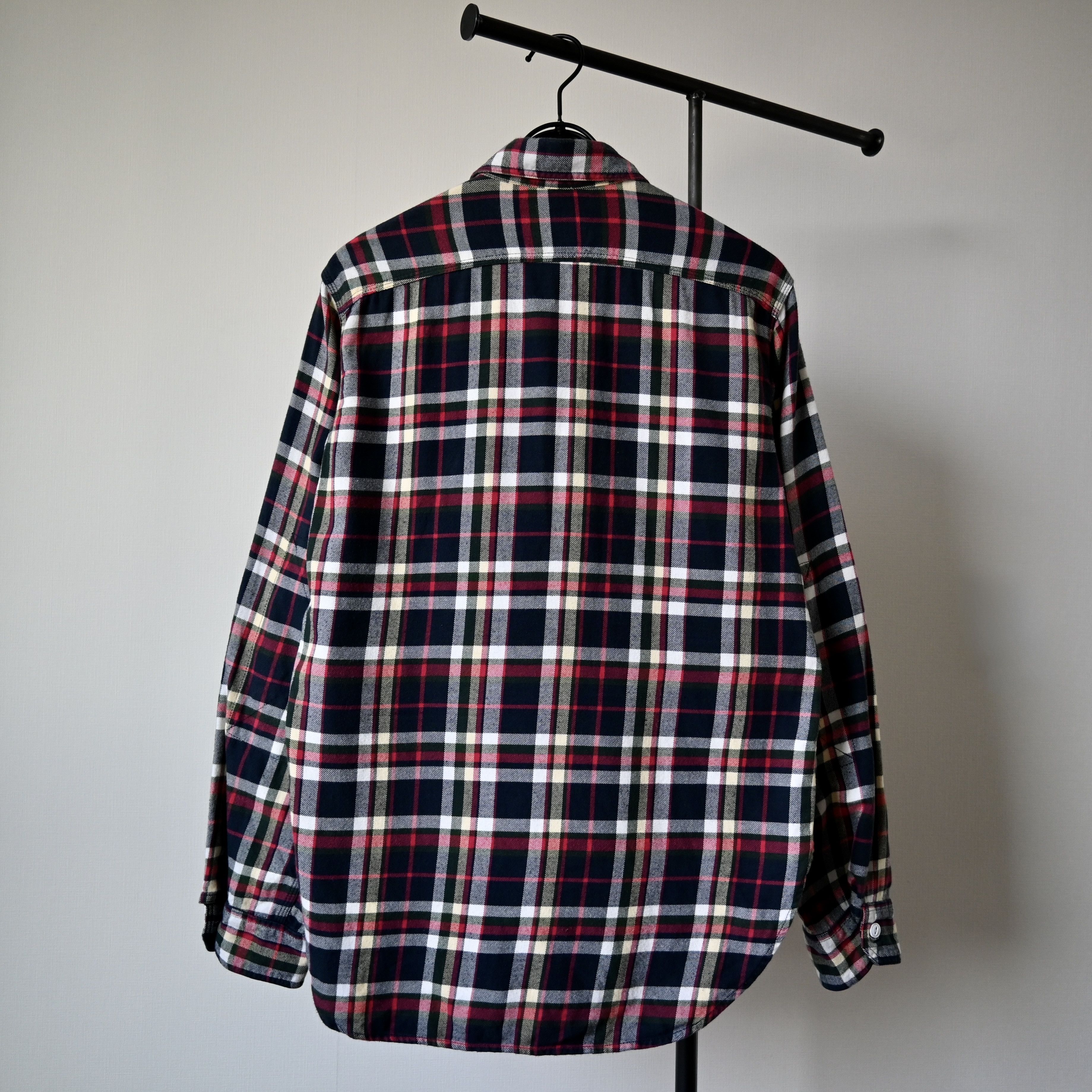Engineered Garments VTG 2000s Engineered Garments flannel cotton work shirt Size US S / EU 44-46 / 1 - 3 Thumbnail