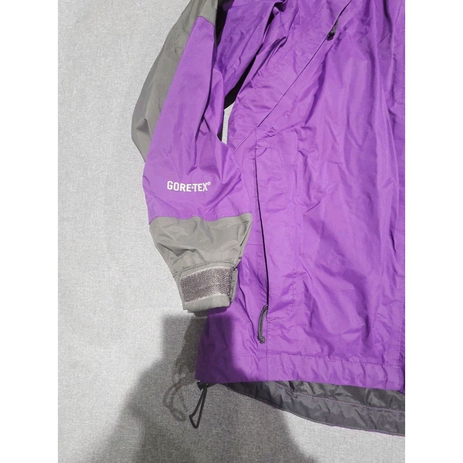 The North Face North Face Jacket Womens M Purple Full Zip Goretex Hooded Size M / US 6-8 / IT 42-44 - 3 Thumbnail