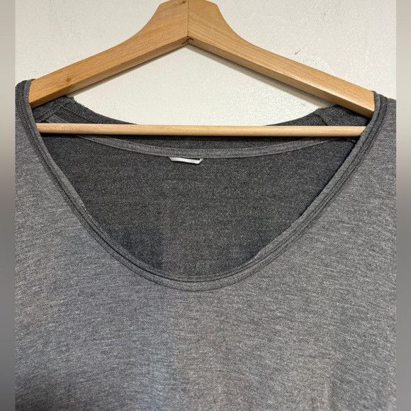 Kit and Ace Kit and Ace Grey Long Sleeve Scoop Neck Top Women’s Size XL Size XL / US 12-14 / IT 48-50 - 3 Thumbnail